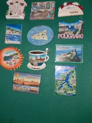 Lotto Magneti Souvenir Italiani ed Esteri