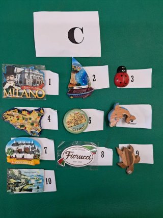 Lotto Magneti Souvenir Italiani ed Esteri