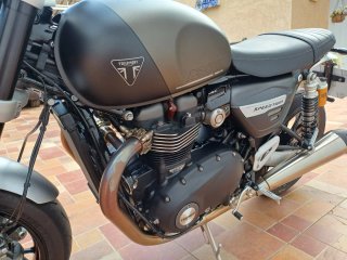 Triumph Speed Twin 1200 Negra/Gris