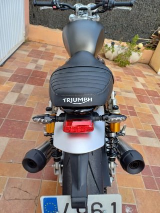 Triumph Speed Twin 1200 Negra/Gris