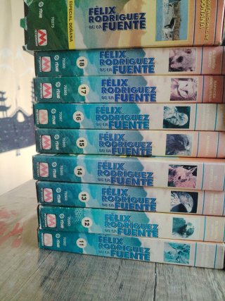 Lote VHS Félix Rodríguez de la Fuente