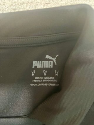 Camiseta Valencia CF 24/25 Away Puma Negra Dorada
