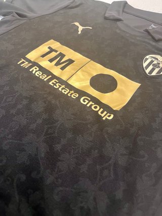 Camiseta Valencia CF 24/25 Away Puma Negra Dorada