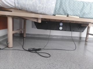 Cama articulada + cama normal incluyó colchones
