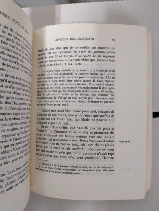 Manuscrits autobiographiques
