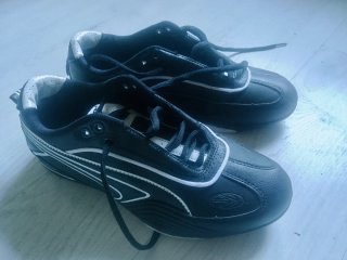 Zapatillas Ferrari Hombres Negras