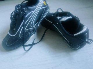 Zapatillas Ferrari Hombres Negras