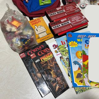 Lotto Giocattoli Vintage: Zaino, Peluche, Giochi