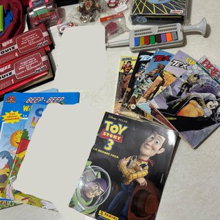 Lotto Giocattoli Vintage: Zaino, Peluche, Giochi