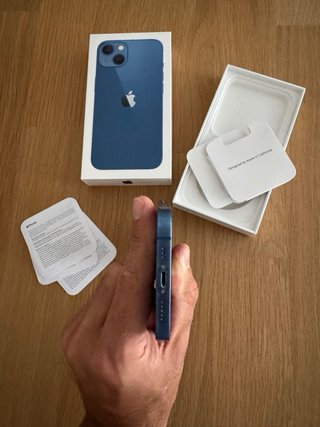 iPhone 13 Azul 128GB Libre Caja Original
