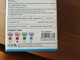 Tartera Eléctrica Multifuncional NUEVA A ESTRENAR!