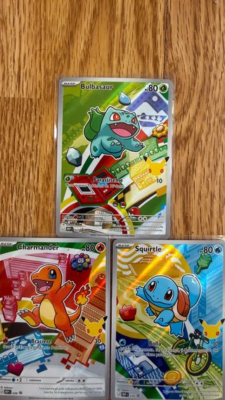 Pokemon first partner collection Series 1 Kanto