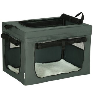 Transportín para perros mini y gatos con cojín, bo
