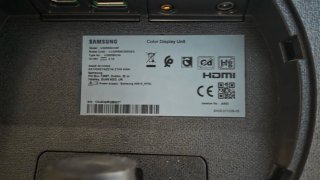 Monitor Curvo Samsung 32 4K UHD