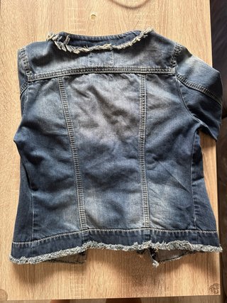 Chaqueta tejana Fifty azul desgastada