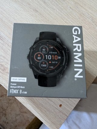 Garmin Fenix 8 GPS Multisport Watch Solar Sapphire