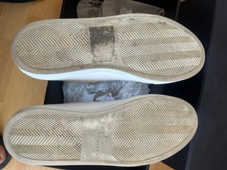 Zapatillas de piel Suitsupply Blancas