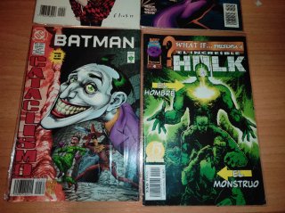 Comics Marvel DC Batman hulk