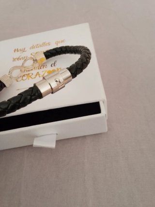 Pulsera Corazón Infinito Hombre