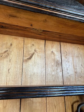 Librería Castaño Macizo Acabado Japonés