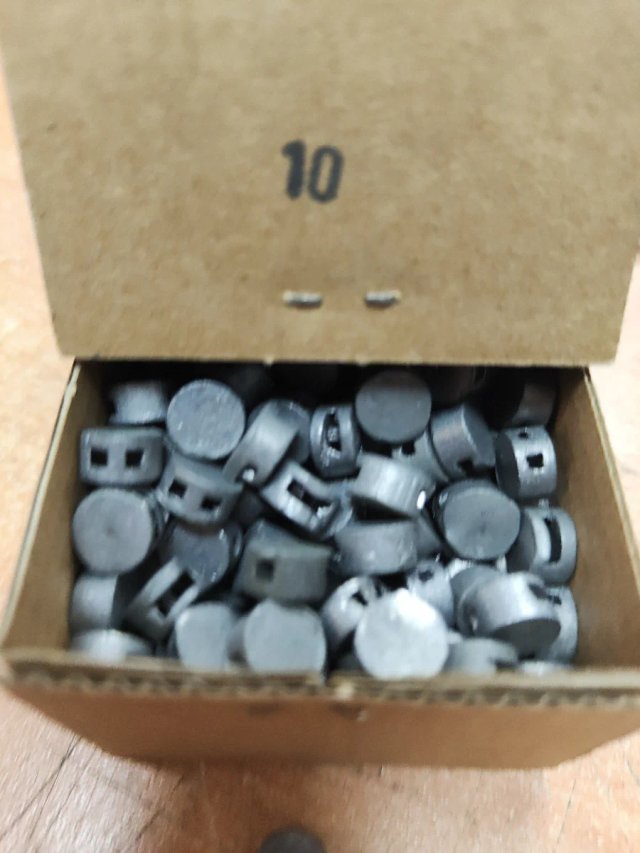 Precintos de plomo para seguridad - Caja 600 unid