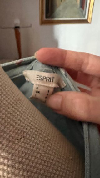 Vestido Esprit tipo pareo S/M estampado