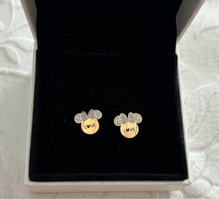 Orecchini fiore oro e argento