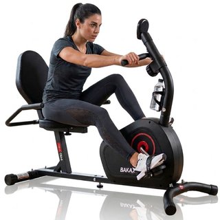 Cyclette da Seduta con 8 Livelli Potenza Bici Ergonomica