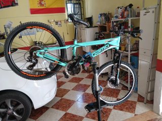 Bicicleta infantil 24 color turquesa
