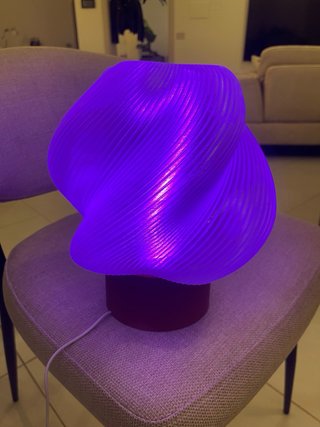 Lampada LED Design RGB Telecomando