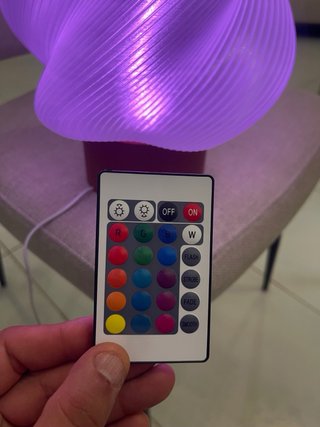 Lampada LED Design RGB Telecomando