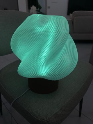 Lampada LED Design RGB Telecomando