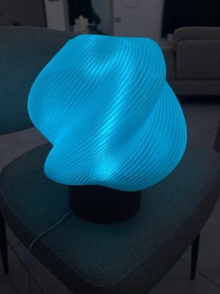 Lampada LED Design RGB Telecomando