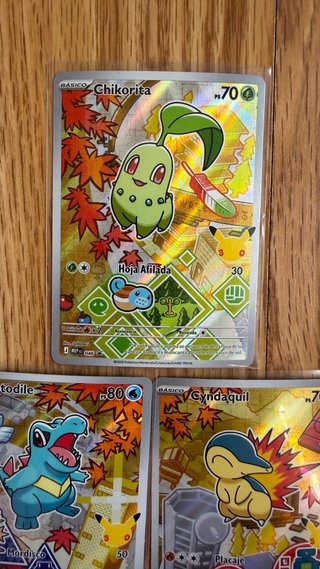 Pokemon first partner collection Series 1 johto