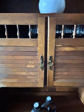 Alacena rústica de madera
