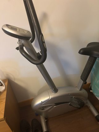 Bicicleta Estática Gris