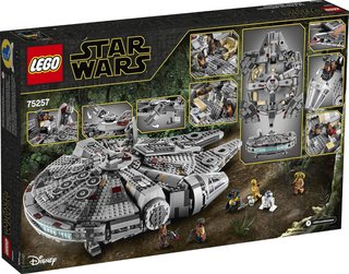 LEGO Star Wars 75257 Halcón Milenario