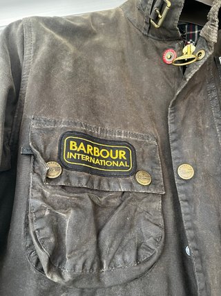 Barbour International Triumph T-L Marrón