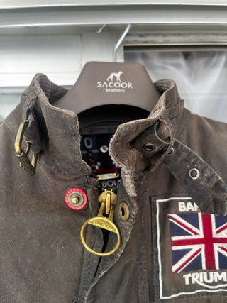 Barbour International Triumph T-L Marrón