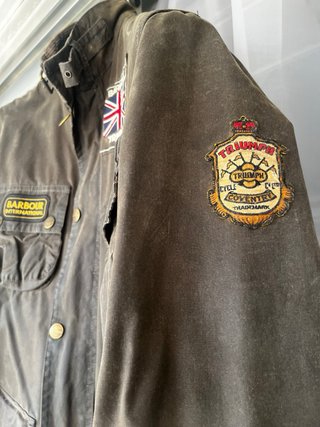 Barbour International Triumph T-L Marrón