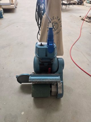 Lijadora pulidora de suelos parquet