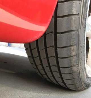 2 Llantas de Opel en 17" 5x110 con neumáticos
