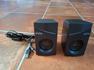 Altavoces Gaming EVS RGB 19,99€