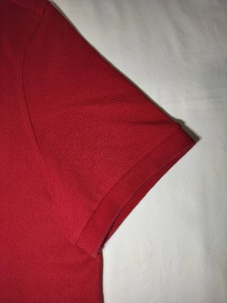 Nautica Vintage Red Short Sleeve Polo Shirt