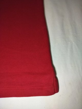 Nautica Vintage Red Short Sleeve Polo Shirt