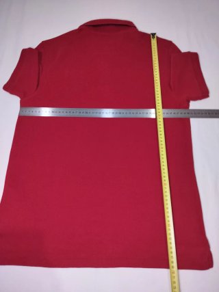 Nautica Vintage Red Short Sleeve Polo Shirt