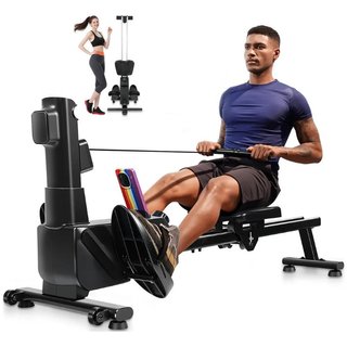 Vogatore Pieghevole Salvaspazio Fitness per Casa Ergonomico