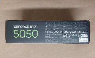 Confezione scheda video MSI GeForce RTX 5050