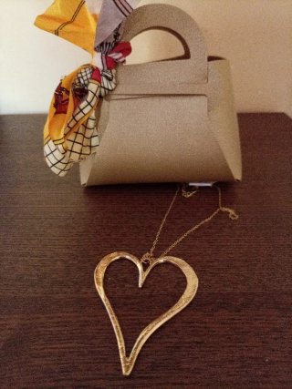 Set gioielli cuore oro