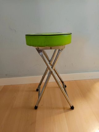 TABURETE VINTAGE Plegable